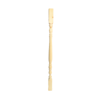 Borovi fenyő esztergált köztes korlát oszlop 90 cm x 4,4 cm x 4,4 cm