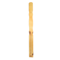 Borovi fenyő kerítésléc (10 db, mintás) 140 cm x 9 cm x 2 cm