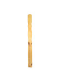 Borovi fenyő kerítésléc (10 db, mintás)  80 cm x 9 cm x 2 cm