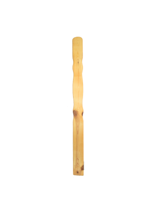 Borovi fenyő kerítésléc (10 db, mintás)  80 cm x 9 cm x 2 cm
